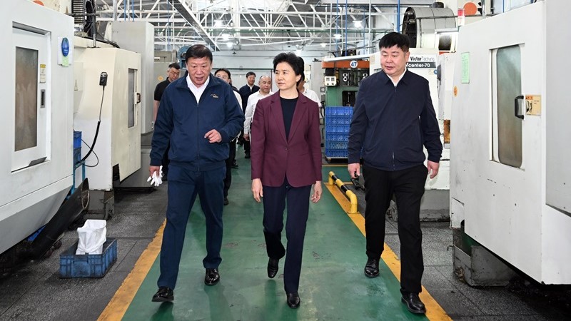 梁惠玲到齐齐哈尔调研